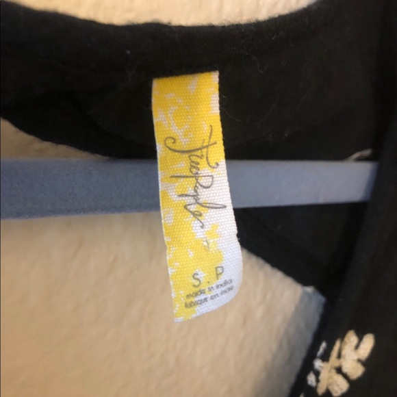 Free People Long Sleeve Floral Embroidered Dress - Picture 4 of 4